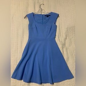 French connection blue cocktail mini dress